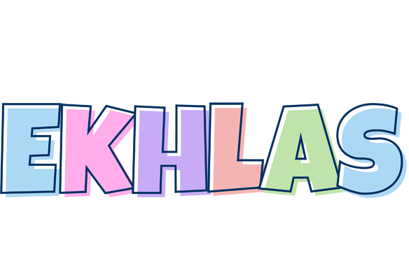 Ekhlas pastel logo