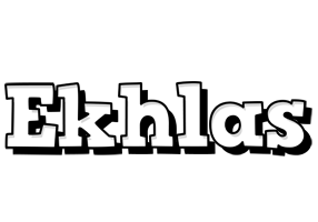 Ekhlas snowing logo