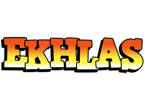 Ekhlas sunset logo