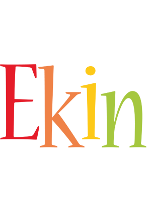 Ekin birthday logo