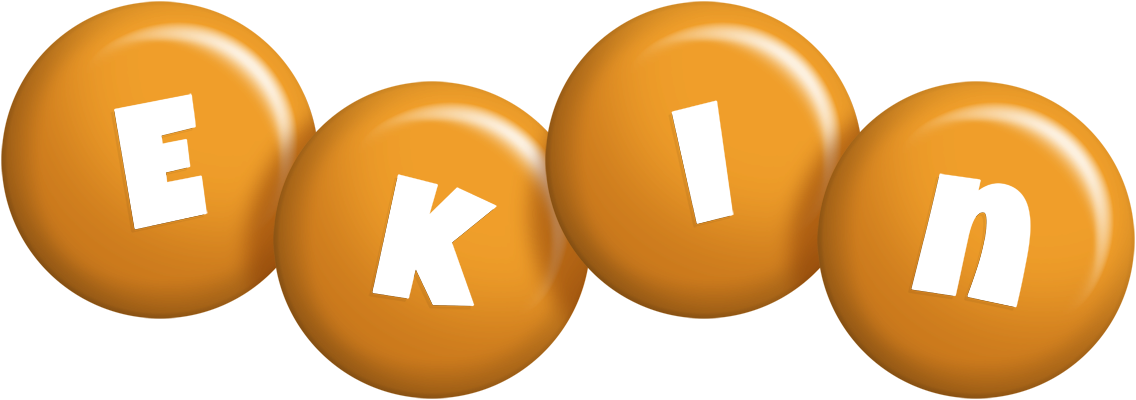 Ekin candy-orange logo