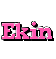 Ekin girlish logo