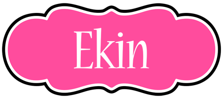 Ekin invitation logo