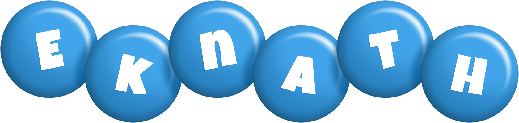 Eknath candy-blue logo