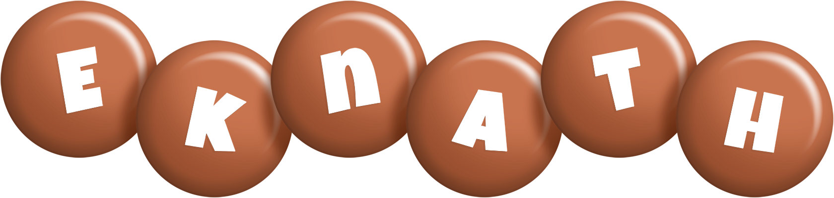 Eknath candy-brown logo