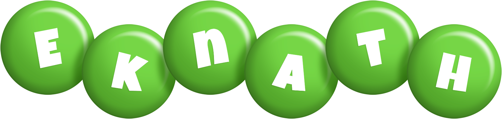 Eknath candy-green logo
