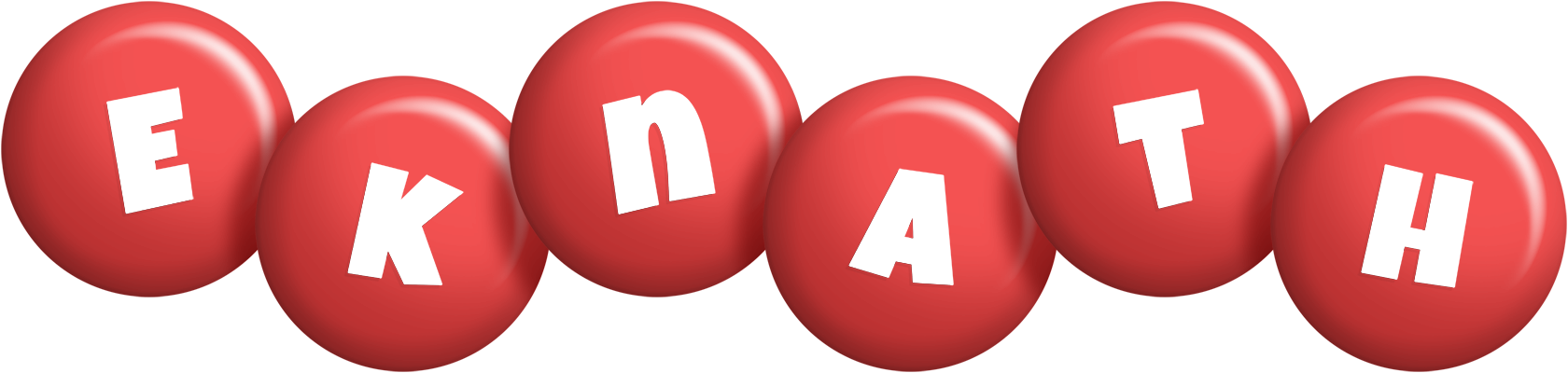 Eknath candy-red logo