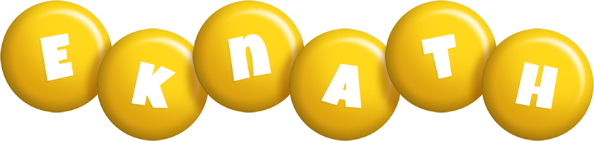 Eknath candy-yellow logo
