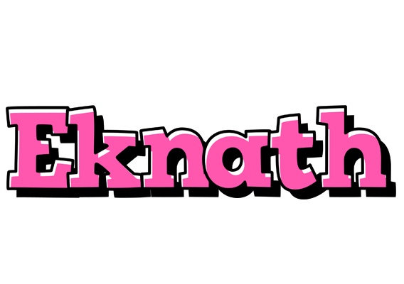 Eknath girlish logo