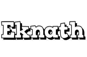 Eknath snowing logo