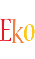 Eko birthday logo