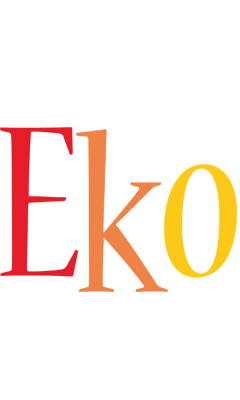 Eko birthday logo