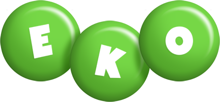 Eko candy-green logo