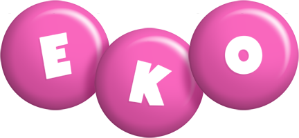 Eko candy-pink logo