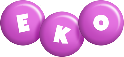 Eko candy-purple logo