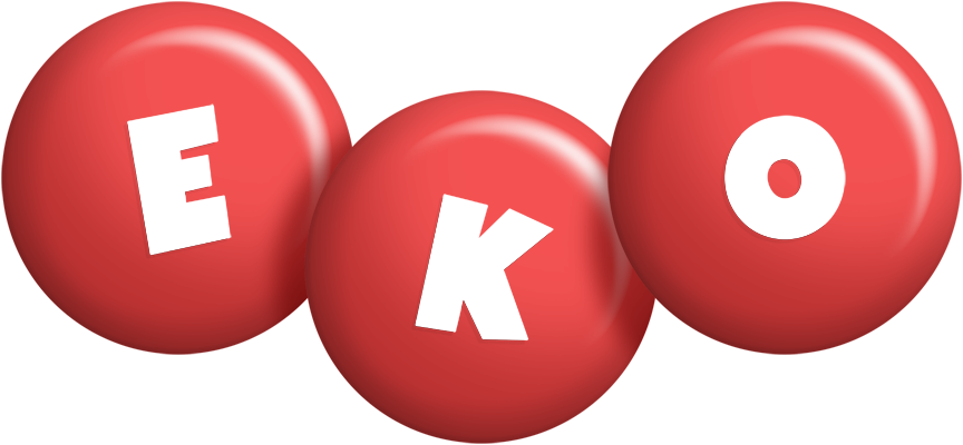 Eko candy-red logo