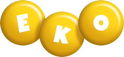 Eko candy-yellow logo