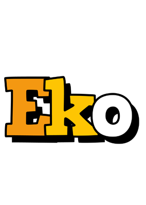 Eko cartoon logo