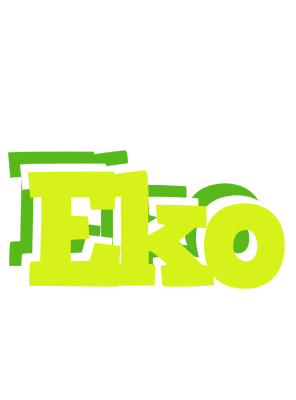 Eko citrus logo