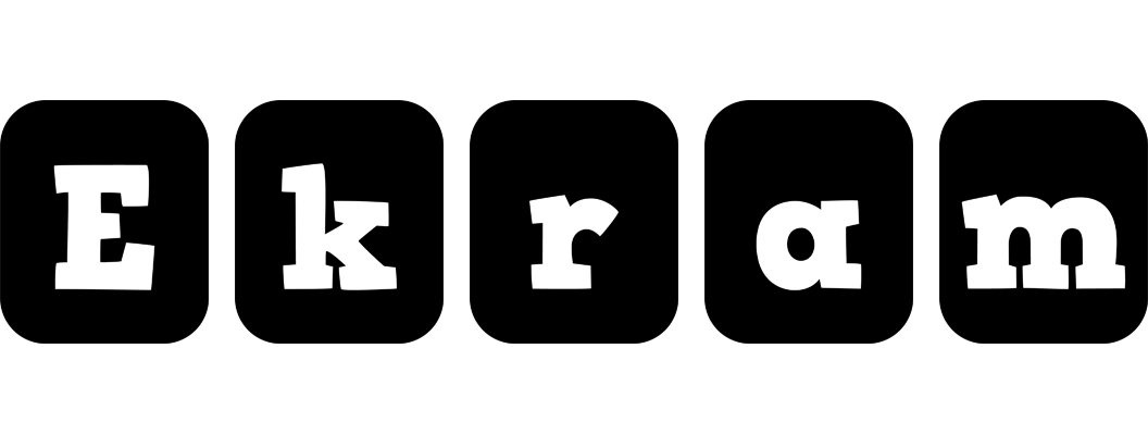 Ekram box logo