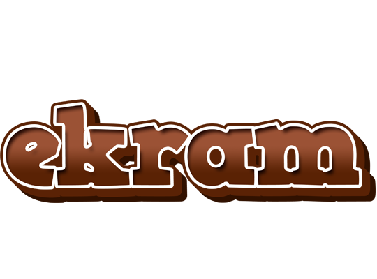 Ekram brownie logo