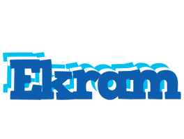 Ekram business logo