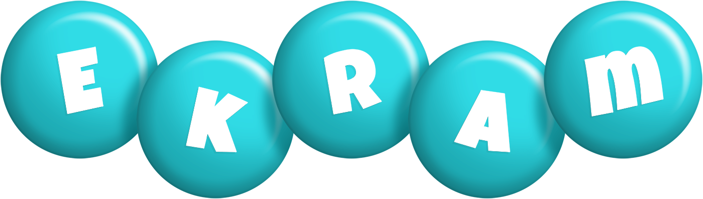 Ekram candy-azur logo