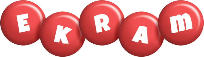 Ekram candy-red logo