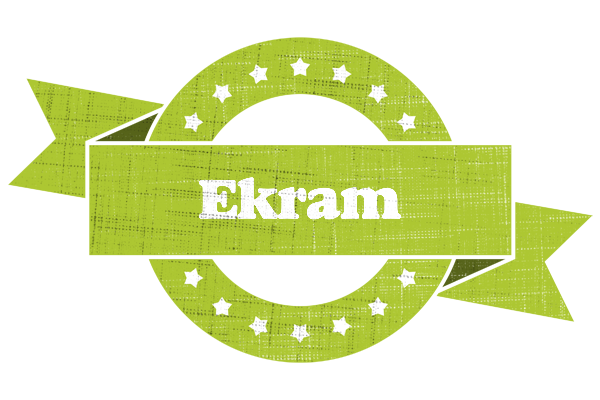Ekram change logo