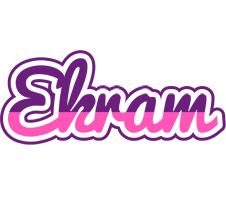 Ekram cheerful logo