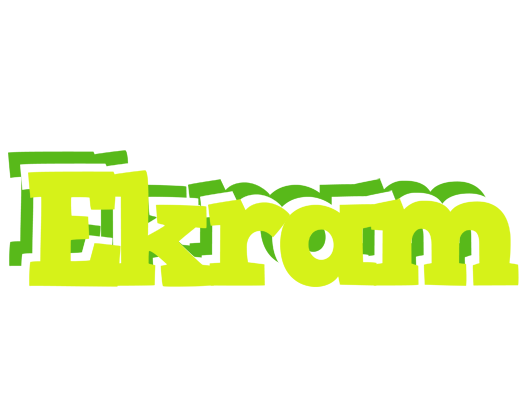 Ekram citrus logo