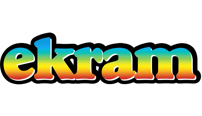Ekram color logo