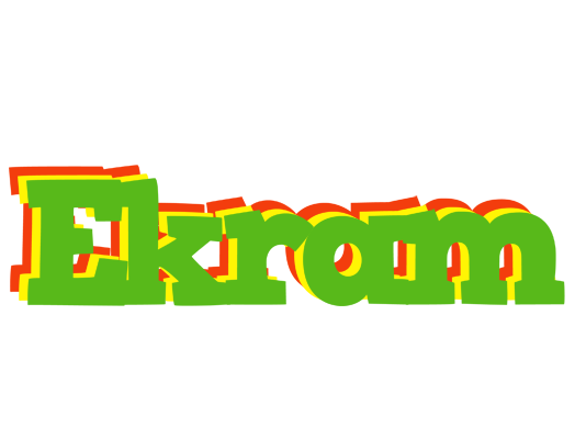 Ekram crocodile logo