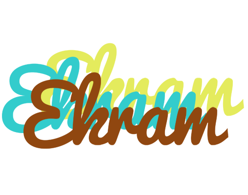 Ekram cupcake logo