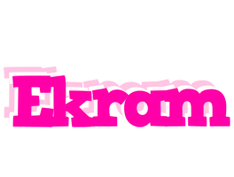 Ekram dancing logo