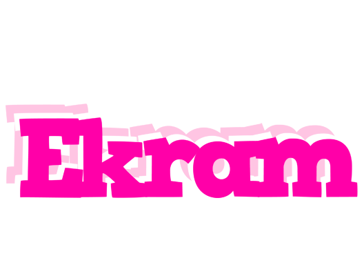 Ekram dancing logo