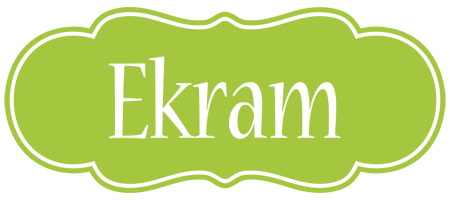 Ekram family logo