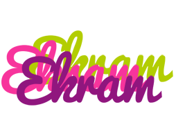 Ekram flowers logo