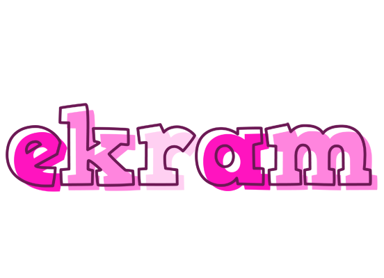 Ekram hello logo