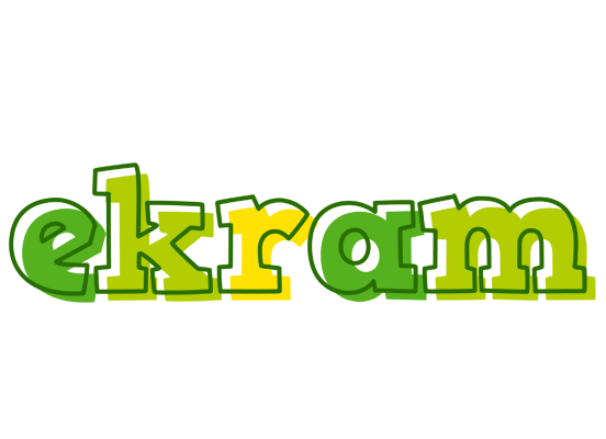 Ekram juice logo