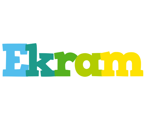 Ekram rainbows logo