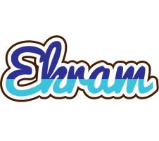 Ekram raining logo