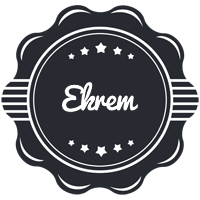 Ekrem badge logo