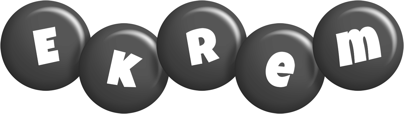 Ekrem candy-black logo