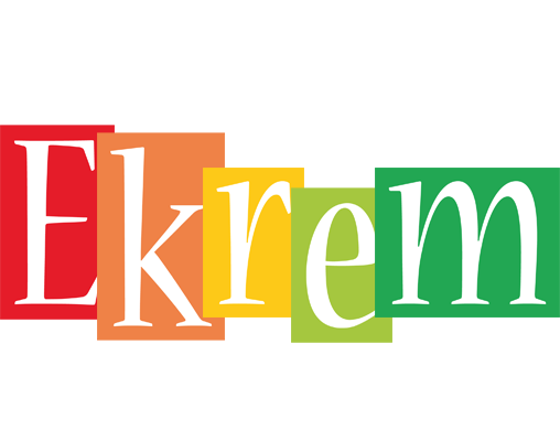 Ekrem colors logo