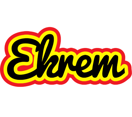 Ekrem flaming logo