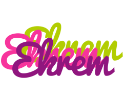 Ekrem flowers logo