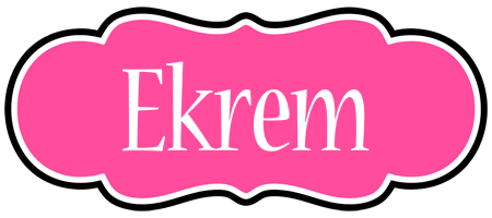 Ekrem invitation logo