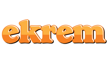 Ekrem orange logo