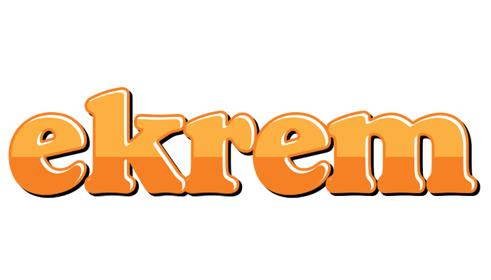 Ekrem orange logo